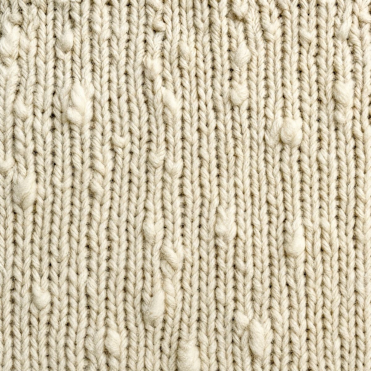 Macro of the slub knit structure used on Cotton Slub 55.