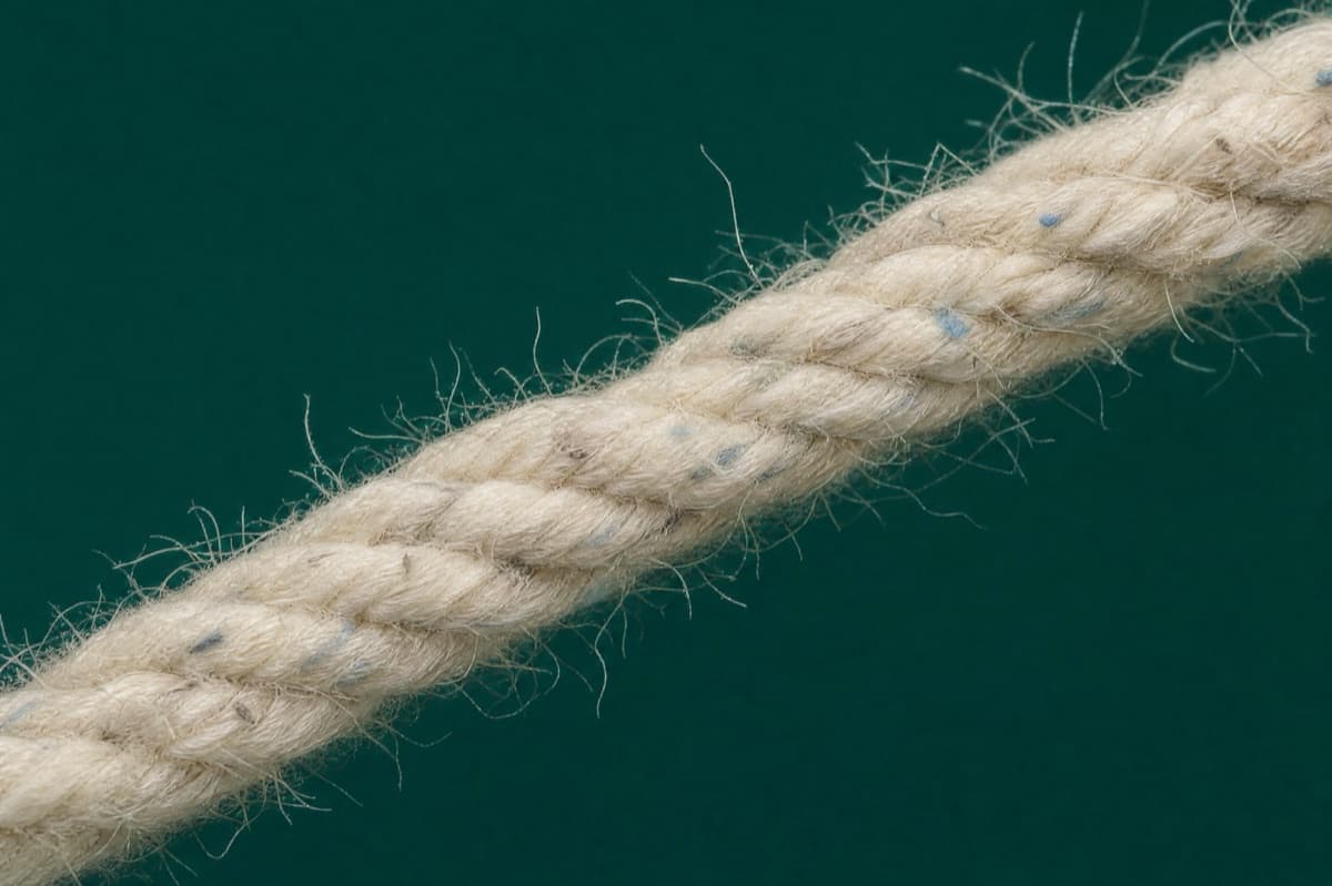 The material used across the Recycled Cotton line, photographed close.