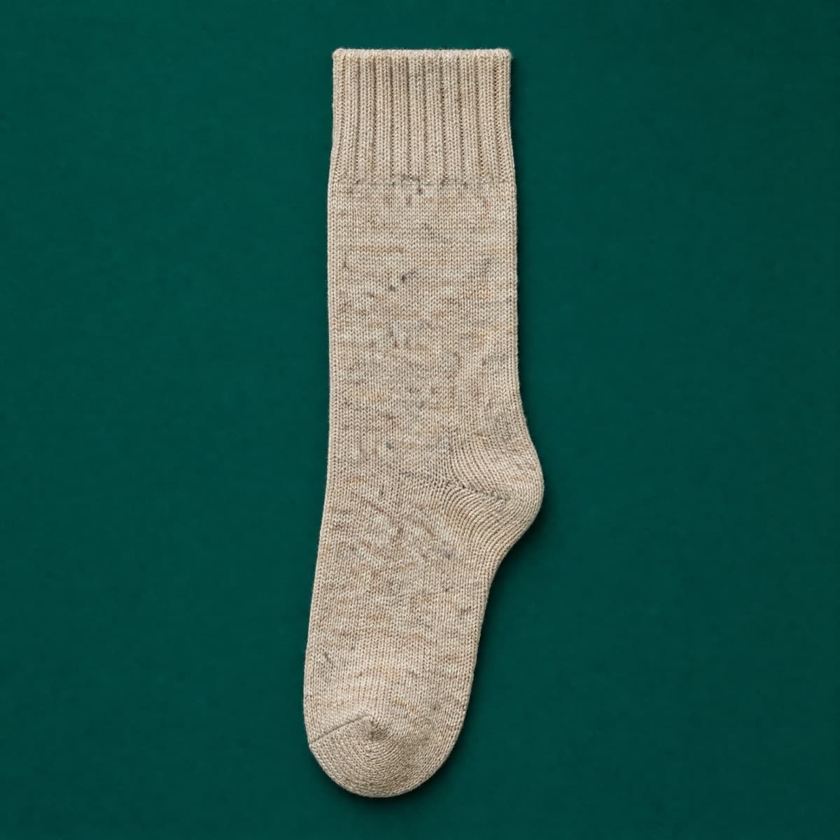 Wool Return 35 — 35% recycled yarn, photographed flat