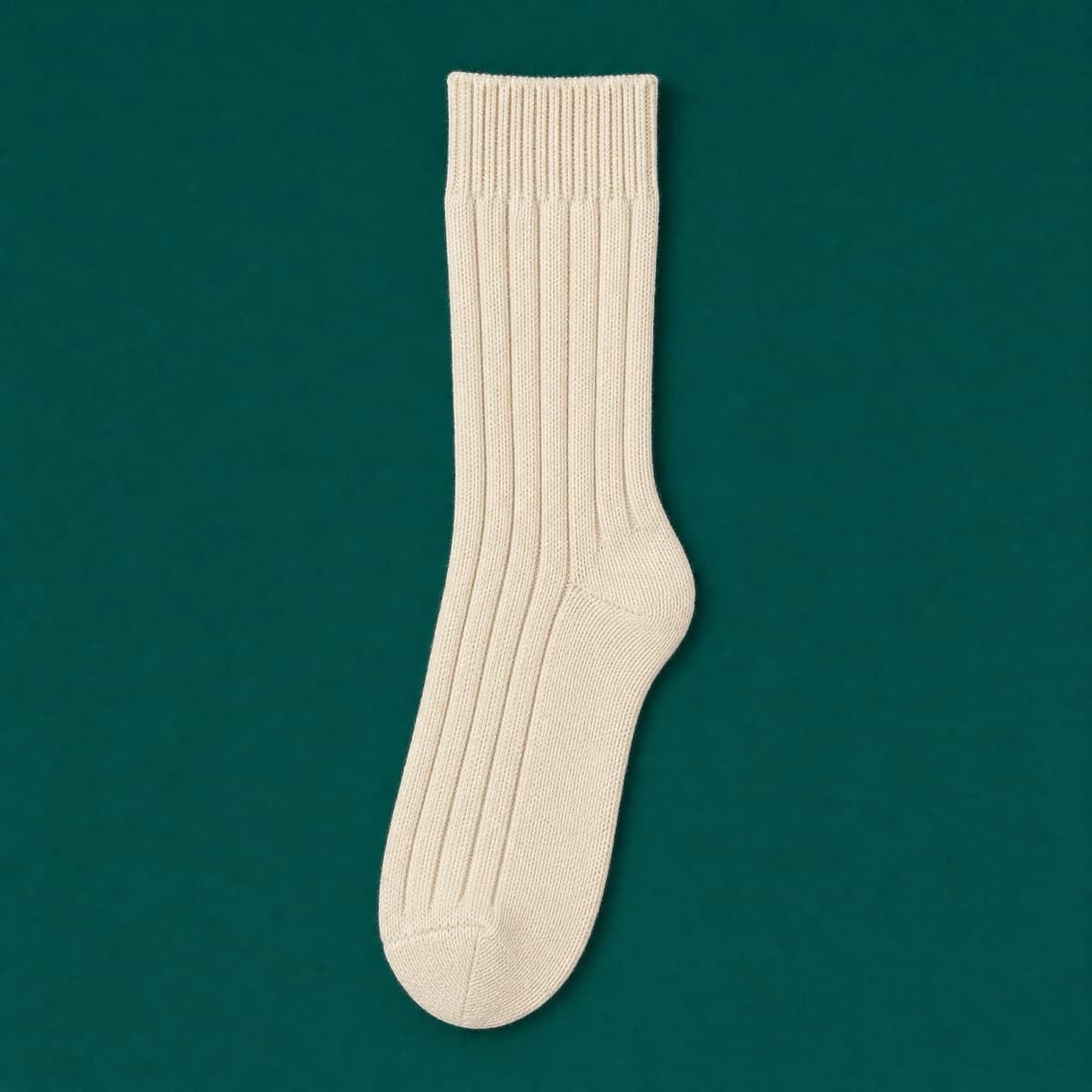 Plain Rib 18 — 18% recycled yarn, photographed flat