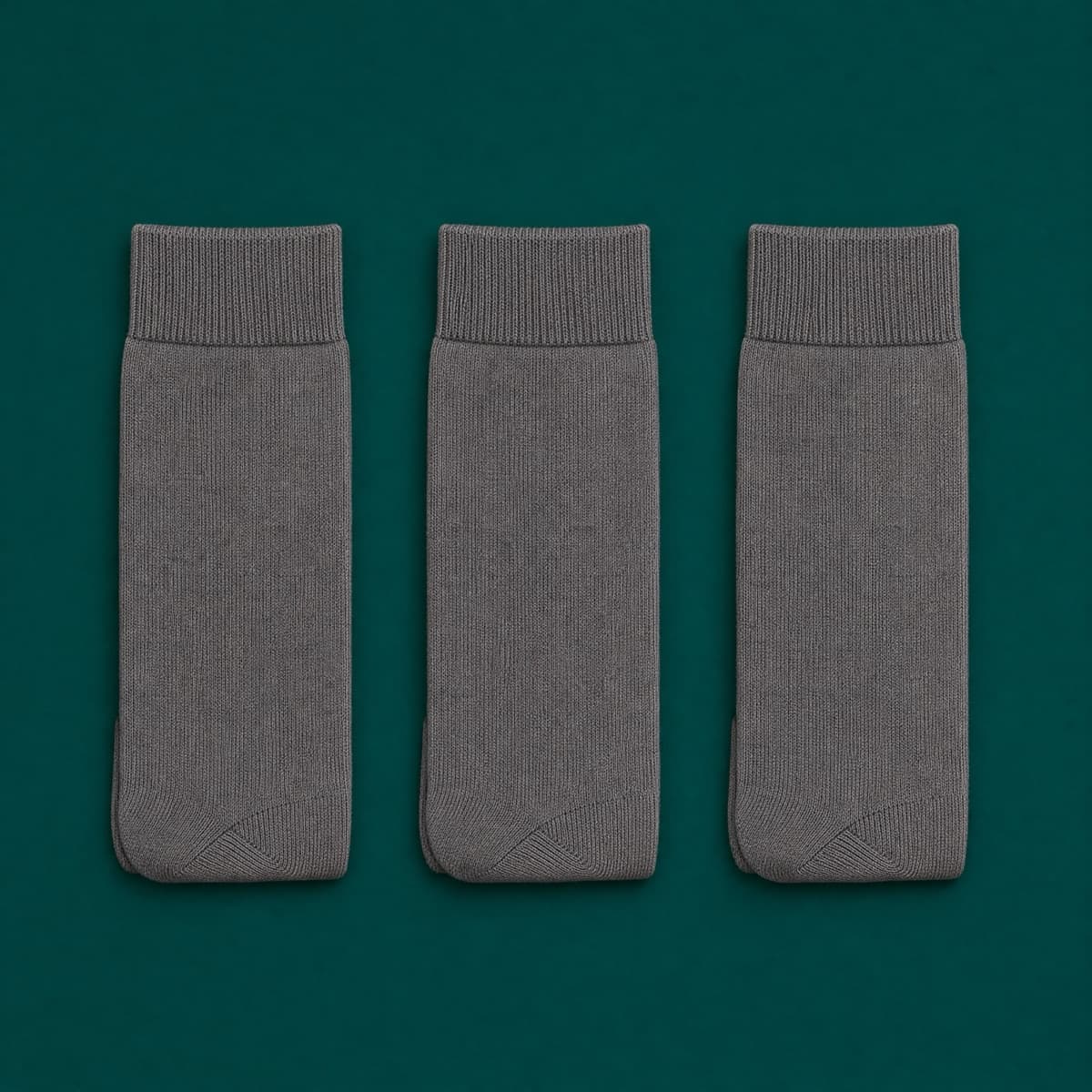 Trace 3-Pack — 62% recycled yarn, photographed flat
